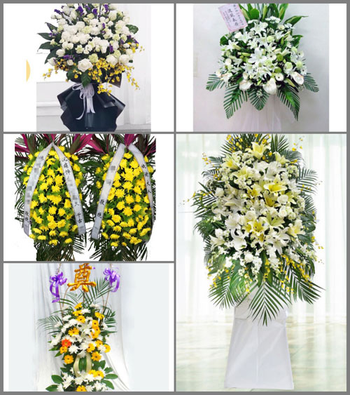 辽宁朝阳白事花篮预定